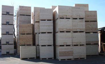 Holzkisten für getreide
