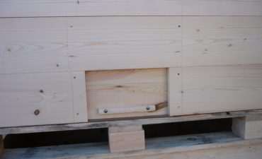 detail - dřevěný šubr